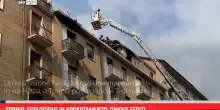 Esplosione in un appartamento a Torino, cinque feriti