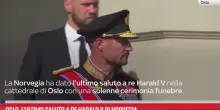 Oslo, l'ultimo saluto a re Harald V di Norvegia