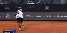 Berrettini, pi&ugrave; di una magia: hai visto che numero incredibile? VIDEO