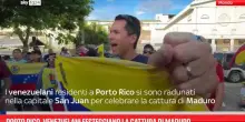 Porto Rico, venezuelani festeggiano la cattura di Maduro