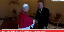 Papa Leone incontra Aoun: focus sulla pace in Libano