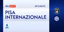 Pisa-Inter 0-2: gol e highlights