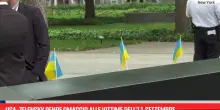 Usa, Zelensky rende omaggio alle vittime dell'11 settembre