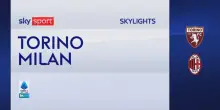 Torino-Milan 2-3: gol e highlights