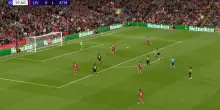 Liverpool-Atletico, tacco di Araujo: super gol dei reds