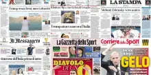 Le prime pagine dei quotidiani di oggi 16 aprile: la rassegna stampa