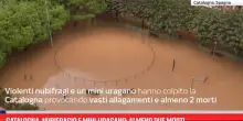 Catalogna, nubifragio e mini-uragano: almeno due morti