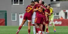 Sporting-Roma 0-2, strepitosa rimonta per le giallorosse: qualificate alla Champions