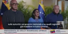 Sisma Venezuela, parla la presidente ad interim Rodriguez
