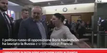 L'oppositore di Putin Boris Nadezhdin fugge in Francia