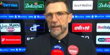 Di Francesco: 'Il gol subito mi fa rabbia, ci eravamo preparati'