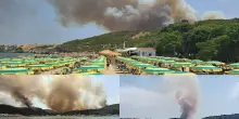 Incendio sul Gargano, turisti evacuati: nel 2007 un rogo fece 3 morti