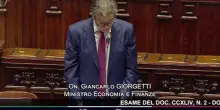 Governo: 'Nuvoloni all'orizzonte, mantenere la rotta'. Giorgetti parla di fronte aula vuota
