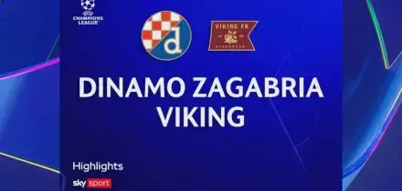 Dinamo Zagabria-Viking 2-2: gol e highlights Champions