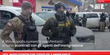 Usa, nuovi scontri con agenti ICE a Minneapolis