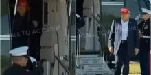 Trump, lo sfogo col pilota dell'elicottero nel video virale
