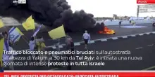 Tel Aviv, protesta per ostaggi Gaza: bloccata autostrada