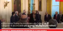 Venezuela, Trump incontra petrolieri per intese su petrolio