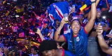 Capo Verde, tifosi festeggiano la storica qualificazione ai Mondiali