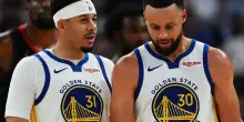 Si avvera il sogno di Steph e Seth: i Curry per la prima volta in campo da compagni