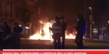 Barcellona, scontri dopo la protesta per la crisi abitativa