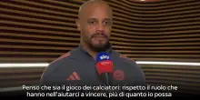 Kompany: 'Dobbiamo proteggere alcune semplici cose'