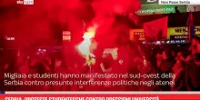 Serbia, proteste studentesche contro pressioni universit&agrave;