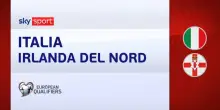 Italia-Irlanda del Nord 2-0: gol e highlights