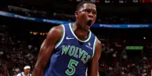 Edwards da urlo a Miami: 45 punti agli Heat e Minnesota domina. VIDEO