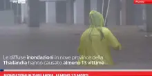 Inondazioni in Thailandia, almeno 13 morti