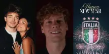 Capodanno, gli auguri dei campioni sui social
