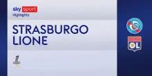 Strasburgo-Lione 3-1: gol e highlights