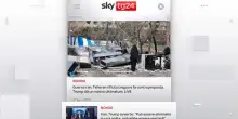 I titoli di Sky Tg24 del 7 aprile, edizione delle 8