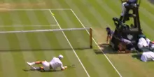 Djokovic regala spettacolo con una vol&eacute;e in tuffo