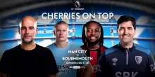 Premier, 10^ giornata: Man City-Bournemouth su Sky