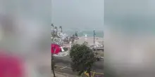 Porto Cesareo, tromba d'aria e danni sul litorale