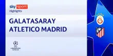 Galatasaray-Atletico Madrid 1-1: gol e highlights Champions
