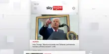 I titoli di Sky TG24 del 27 maggio: edizione delle 19