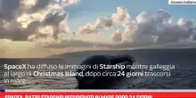 SpaceX, razzo Starship recuperato in mare dopo 24 giorni