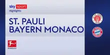 St. Pauli-Bayern Monaco 0-5: gol e highlights