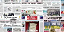 Le prime pagine dei quotidiani di oggi 23 marzo: la rassegna stampa