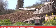 Libano, tank israeliani al confine e nuovi raid