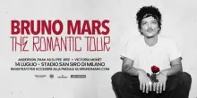 Bruno Mars torna in Italia, l'unica data a San Siro il 14 luglio 2026