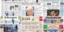 Le prime pagine dei quotidiani di oggi 21 febbraio: la rassegna stampa