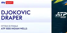 Djokovic-Draper: highlights Atp Indian Wells