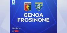 Genoa-Frosinone 1-1: gol e highlights