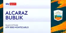 Alcaraz-Bublik: highlights Atp Monte-Carlo