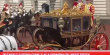 Re Carlo e regina Camilla alla cerimonia del King's speech
