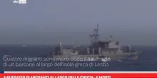 Naufragio di migranti al largo della Grecia: 4 morti