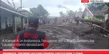 Indonesia, eruzione vulcano Semeru: evacuazione a Giava